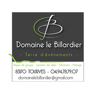 domaine Le BILLARDIER partenaire marathon var provence verte