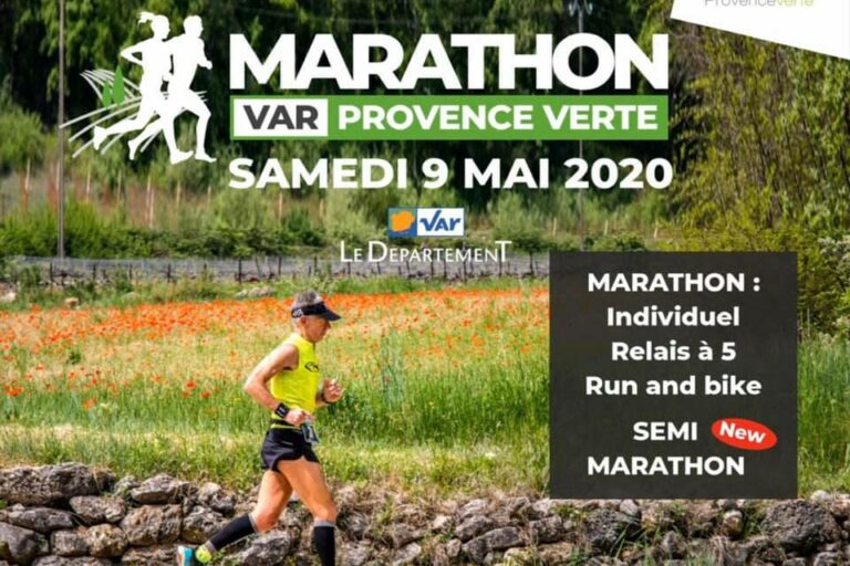 affiche-Marathon var provence verte 2020