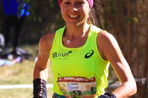 Sylvaine Cussot marraine du marathon var provence verte 2020