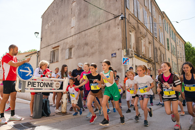Animation enfants marathon var provence verte