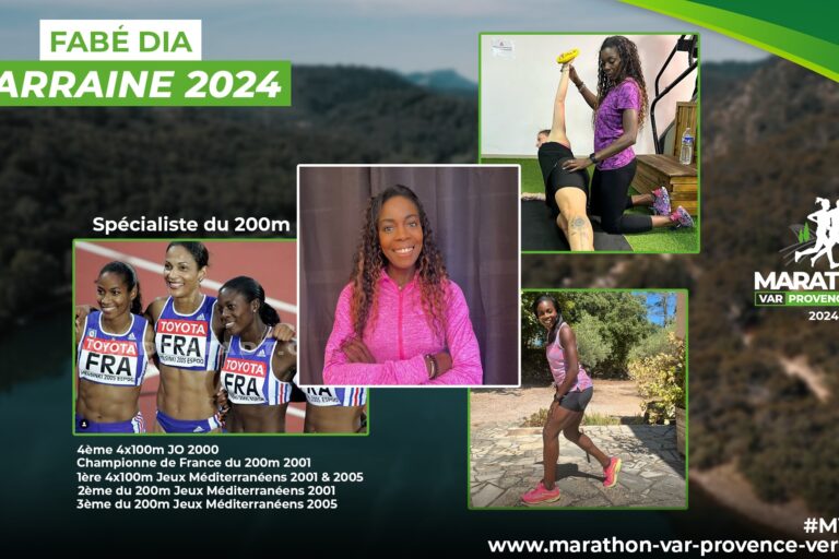 Fabé DIA Marraine Marathon Var Provence Verte 2024