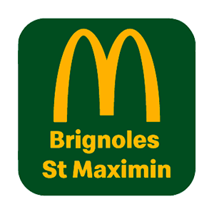 Logo MacDo Brignoles St Maximin Partenaire Marathon Var Provence Verte