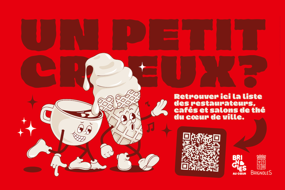 Panneau-QR Code Restauration Marathon Var Provence Verte