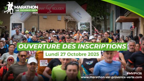 ouverture des inscriptions marathon var provence verte